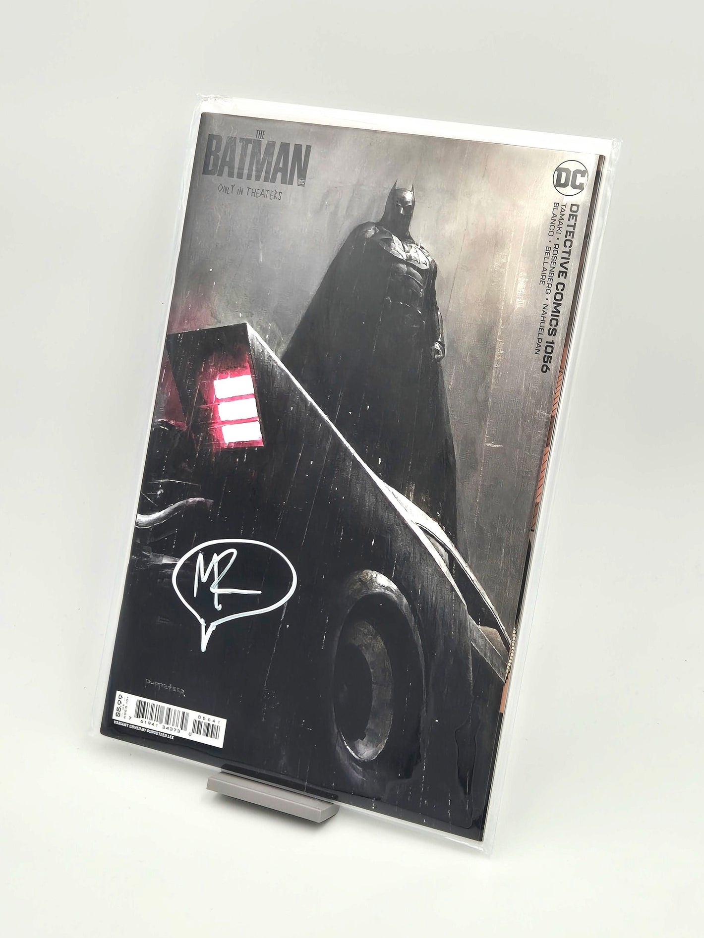 The Batman Signed Comic